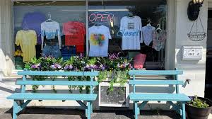 front of store